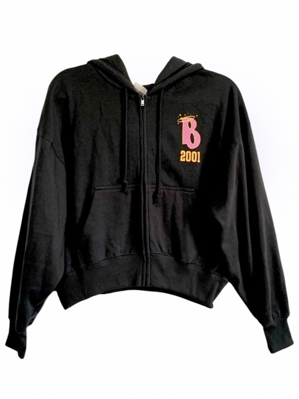 Bratz Graphic Cropped Zip-Up Hoodie